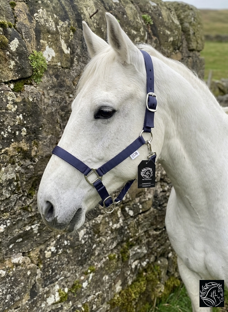PLAIN HEAD COLLAR ECONOMICAL WITH 2M COTTON LEAD ROPE - Image 9