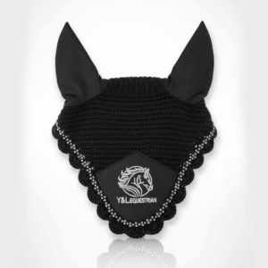 FLY VIEL- EAR BONNET WITH CRYSTAL